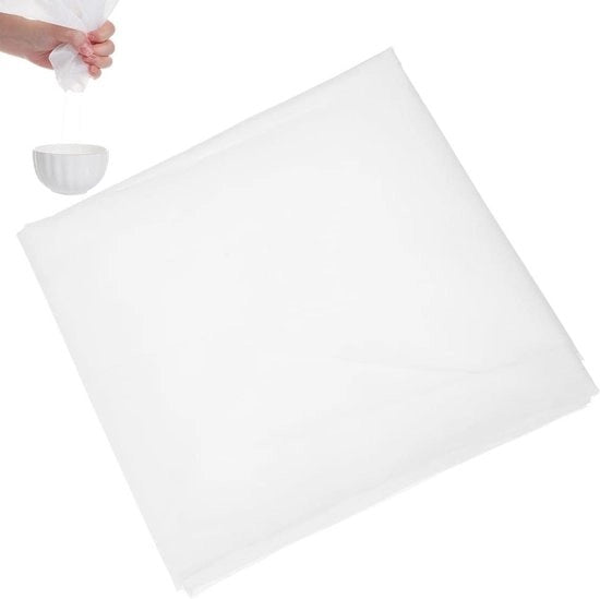 Filtro a rete in nylon 200 Mesh, 2,2 Yards/2 M - Stoffa per stampa a rete, tessuto di rete pannelli filtro - Creare vernici in casa, fare inchiostro, produrre inchiostro.