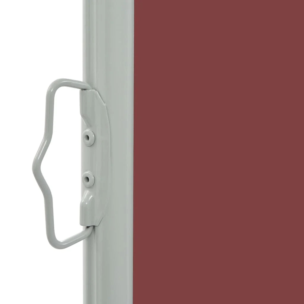 Tenda da sole laterale retrattile/schermo protettivo per patio giardino terrazza balcone 80 x 300 cm marrone 02_0007397