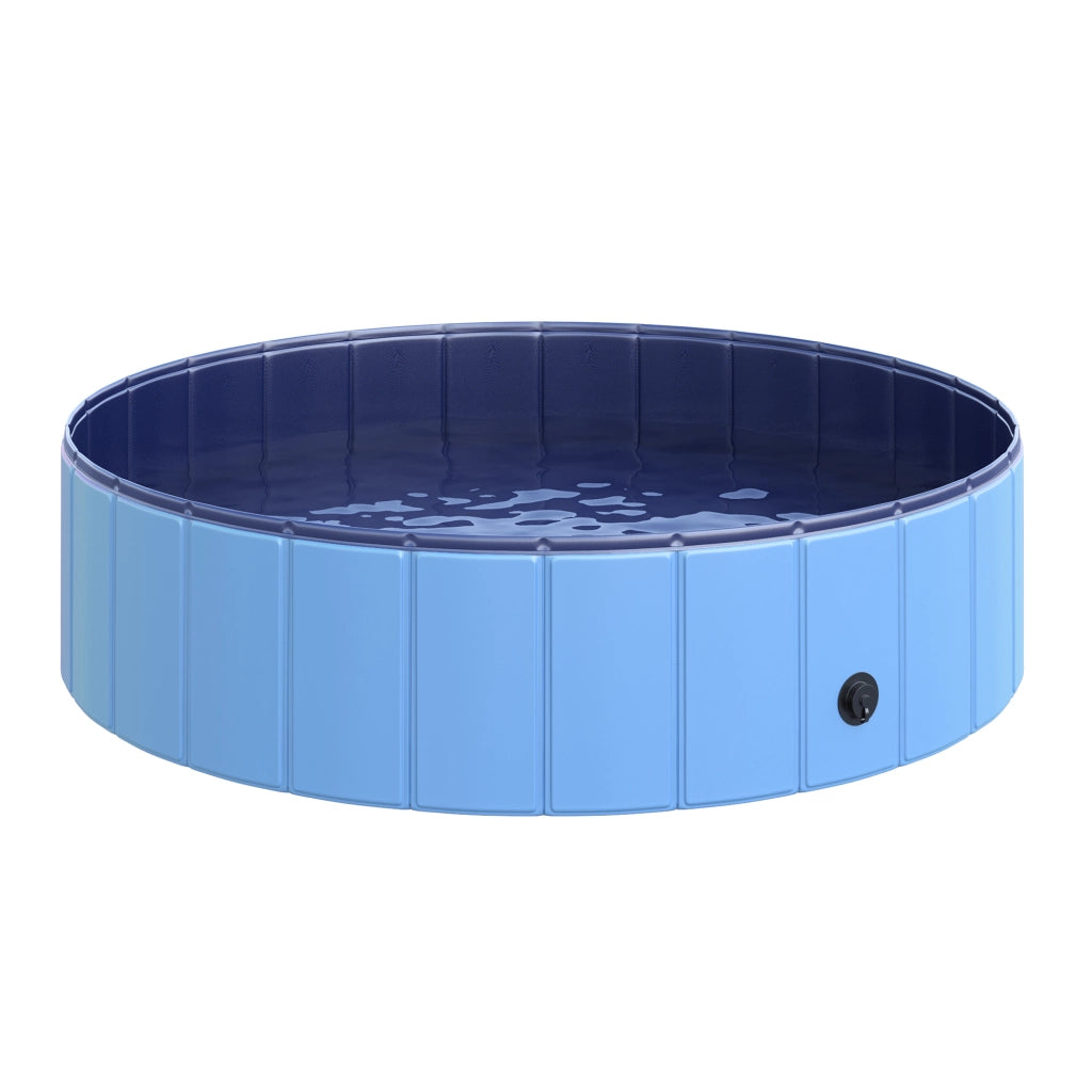 Vasca per Cani Pieghevole ¨C zephmum ¨C Blu 1.20 m