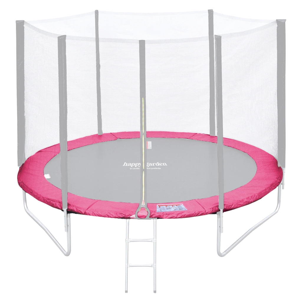 Tappeto di protezione reversibile per trampolino Ø180cm CAIRNS - grigio/rosa