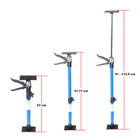 Set di 3 tenditori per controtelai Regolabili 51-115cm Max 30kg Piastre di pressione inclinabili