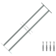 Grate per Finestre Regolabili 2 Barre Trasversali 700-1050 mm cod mxl 57709