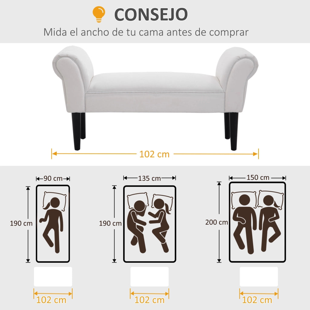 Sedia da pranzo imbottita con braccioli in legno ¨C zephmum ¨C 102x36x51cm