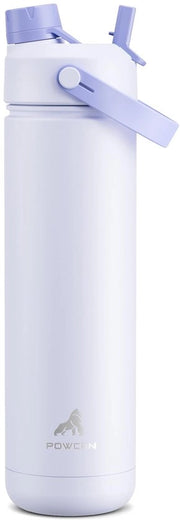 Flessa Isolante per Acqua con Beccuccio e Tappo Twist, Rimanente Freddo per 24 Ore, Imprigionata, BPA Libero, Onda Doppia in Acciaio Inossidabile per Sport, Palestra, Viaggi e Scuola