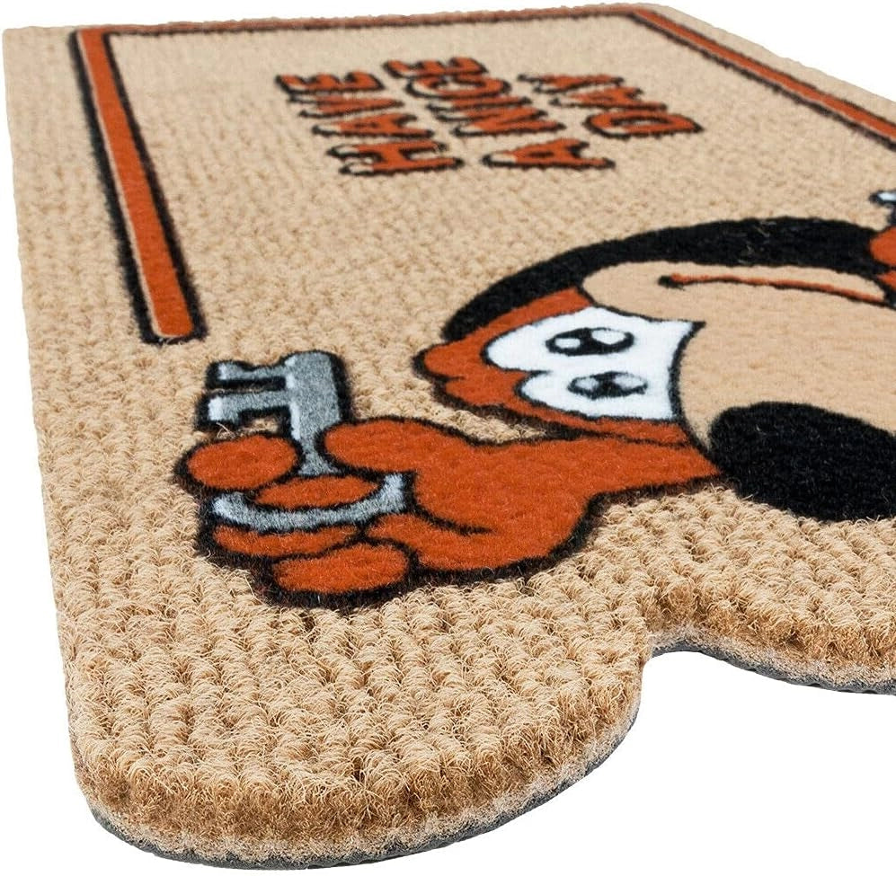 Zerbino Ingresso Antiscivolo Asciugapassi Entrata Assorbente Rettangolare 40X70 cm Dis.H