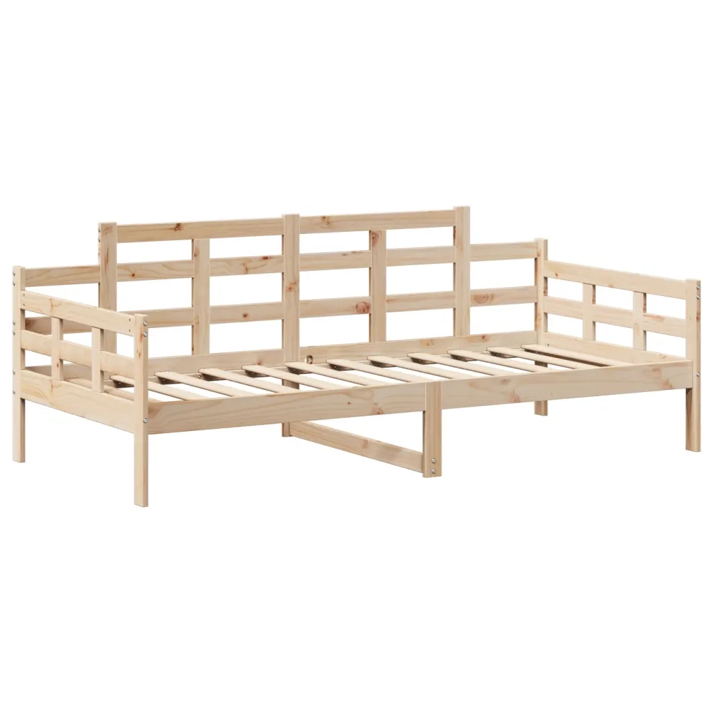 Letto singolo | Letto per adulti | Dormeuse con Tetto 80x200 cm in Legno Massello di Pino