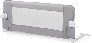 Sponda Letto per Bambini 105/120/150 cm, Barriera di Sicurezza per Neonati, Barriera Letto Pieghevole e Portatile, con Cinghia di Sicurezza (Grigio, 105 x 38 x 43 cm)