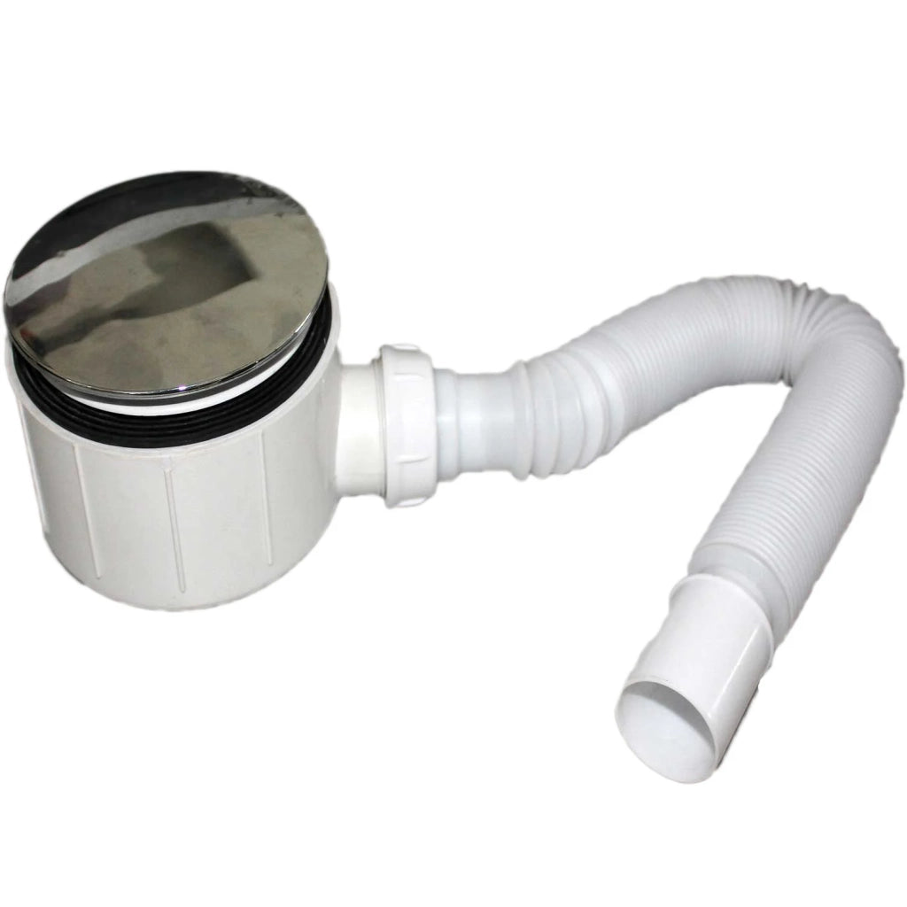 Piletta di Scarico 90mm con Tubo Flessibile