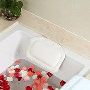 Bagni, Cuscino per Bagni con 3 Ventilatori Antiscivolo, Cuscini per Bagni in PVC per Gli Spa, Le Stanze d'Acqua a Distanza (Bianco)