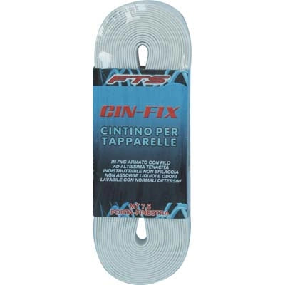 CINTINO AVVOLGIBILI PVC BIANCO - MM 22 MT  5,5- 6 pezzi