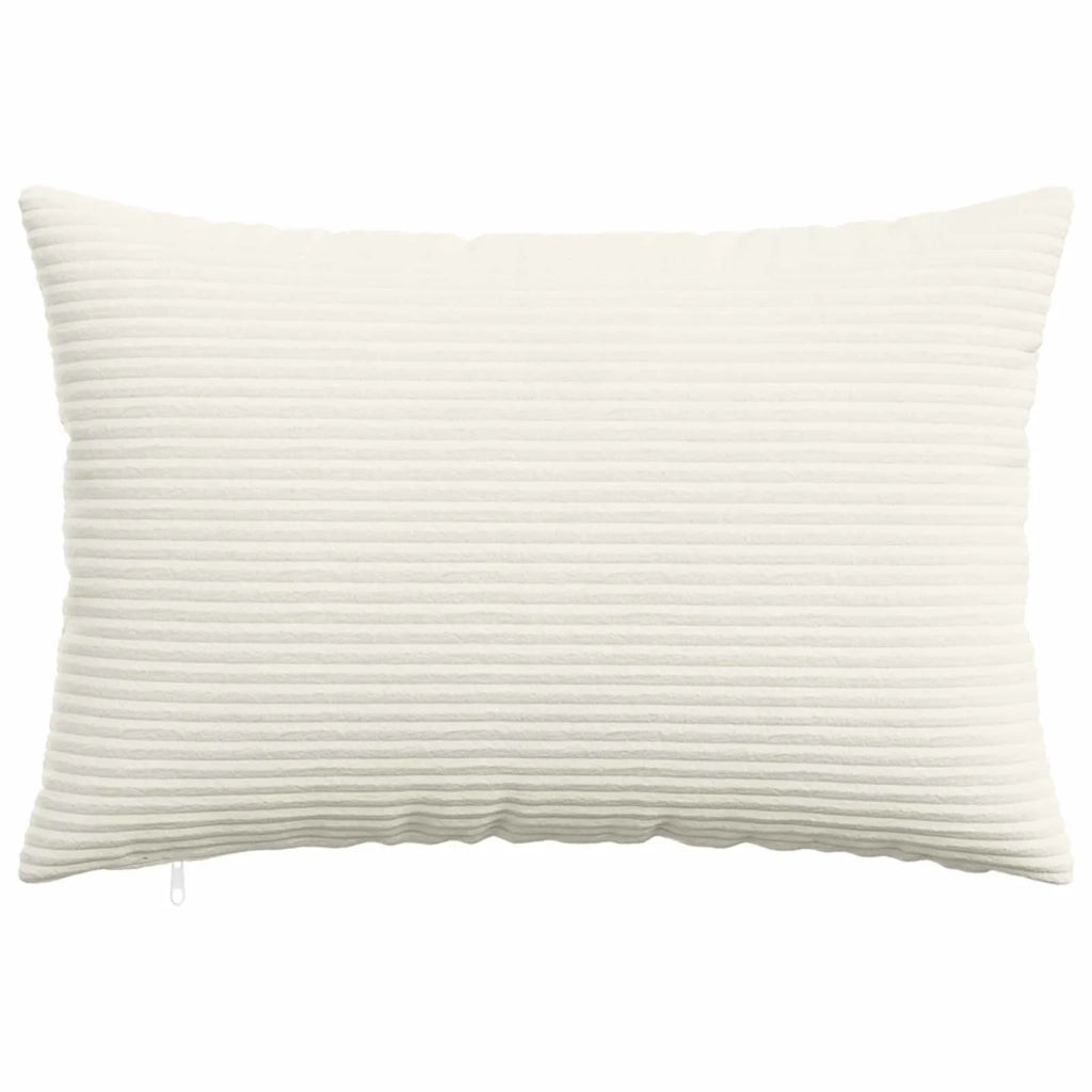 Federa 6 pcs HEERLEN Crema 50 x 75 cm corduroy 911642