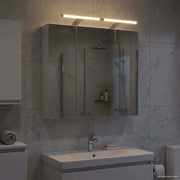 Mobiletto per specchio da bagno Bianco 70 x 14,5 x 70 cm 889095
