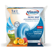 Ariasana Aero 360° Ricarica Tab Agrumi, Assorbi Umidita' 450g, Aromaterapia
