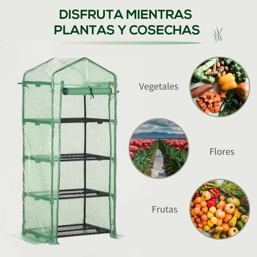 Serra da Giardino ¨C Zephmum ¨C Verde 70x50x160 cm