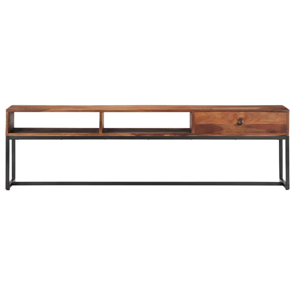 Mobile Porta TV 160x30x45 cm in Legno Massello di Acacia 247466