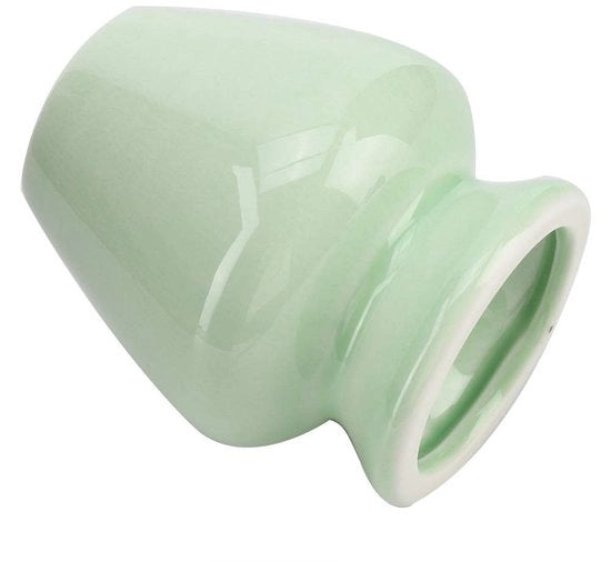 Tazza per Matcha con contenitore in ceramica e canna di bambù per chasen - Accessori per la cerimonia del tè Matcha - Conservazione della forma e processo di essiccazione - Contenitore per Matcha con chasen in canna di bambù