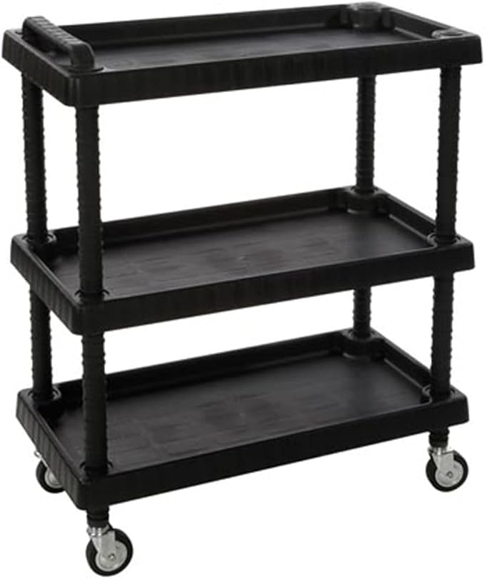 Carrellino in polipropilene Sheel portapezzi L750 x P375 x H920 mm.