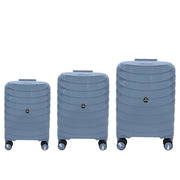 Set 3 Pezzi Valigia Trolley Horizon Gray 56 + 66 + 76 cm
