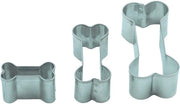 Forme a biscotto in acciaio inossidabile, forma a gomito, set di 3 pezzi