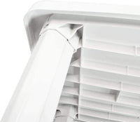 Tavolo da Giardino Rettangolare 101x68x72 cm in plastica colore bianco Tomaino