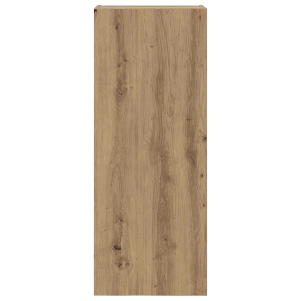 Mobile TV da parete Rovere artigianale 40,5 x 30 x 102 cm