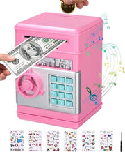 Cassa di Risparmio Elettronica per Bambini con Cassetta Digitale - Giocattolo per l'Educazione al Risparmio e alla Gestione Finanziaria - Ideale Regalo per Ragazzi e Ragazze da 3 a 12 Anni
