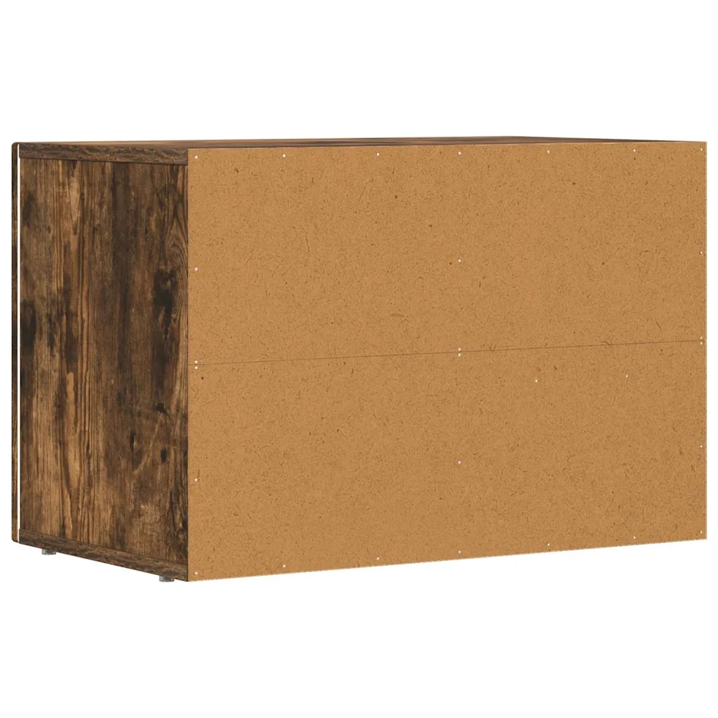 Mobile TV ELST 60 x 35 x 40 cm Rovere fumé Legno ingegnerizzato 891289