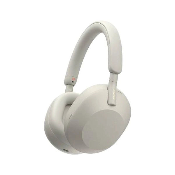 Sony wh-1000xm5 cuffie wireless con noise cancelling - batteria fino a 30 ore - around-ear - con alexa e google assistant - con microfono integrato per telefonate - argento - WH-1000XM5S