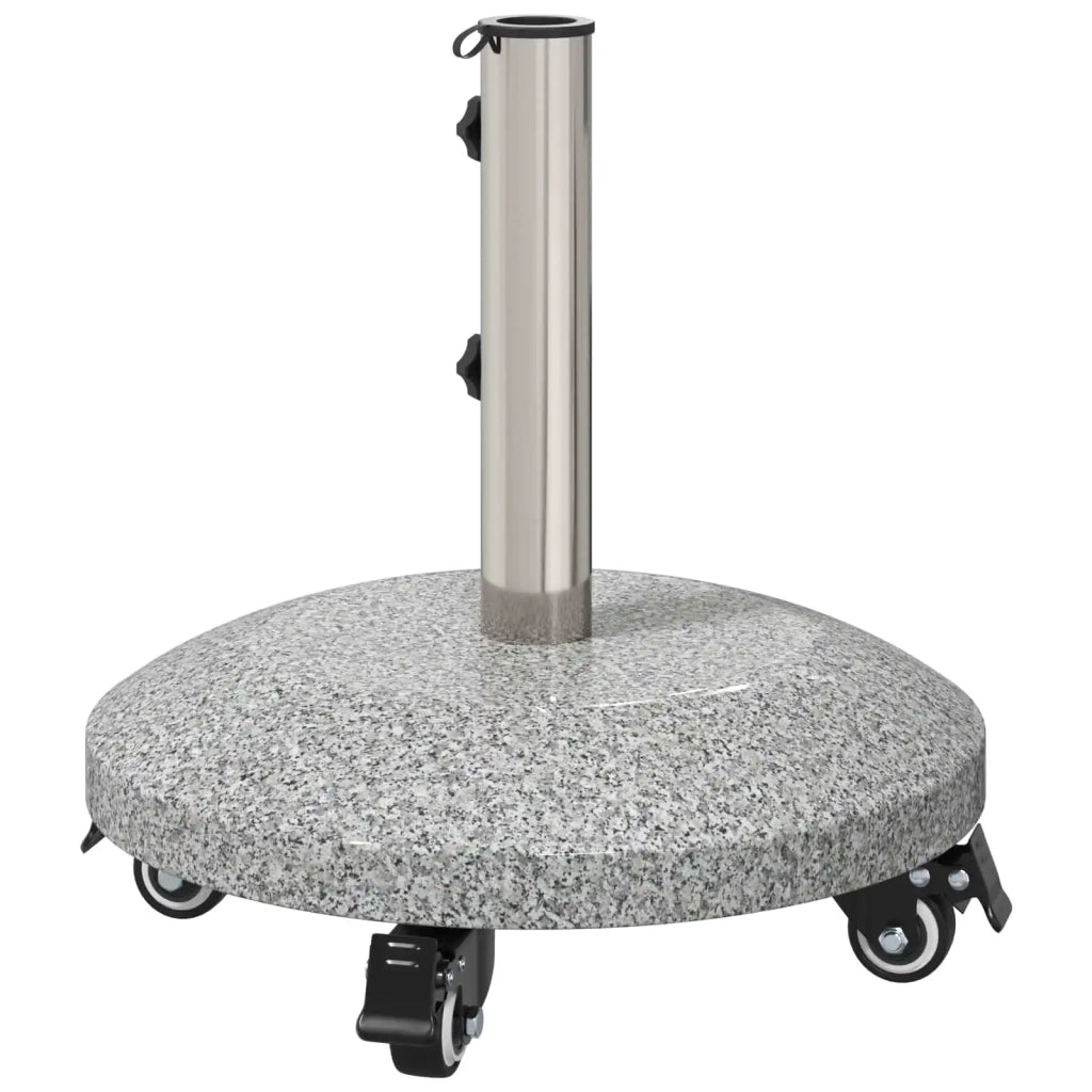Base per Ombrello in Granito con Ruote per Pali da 4-5 cm 42034379