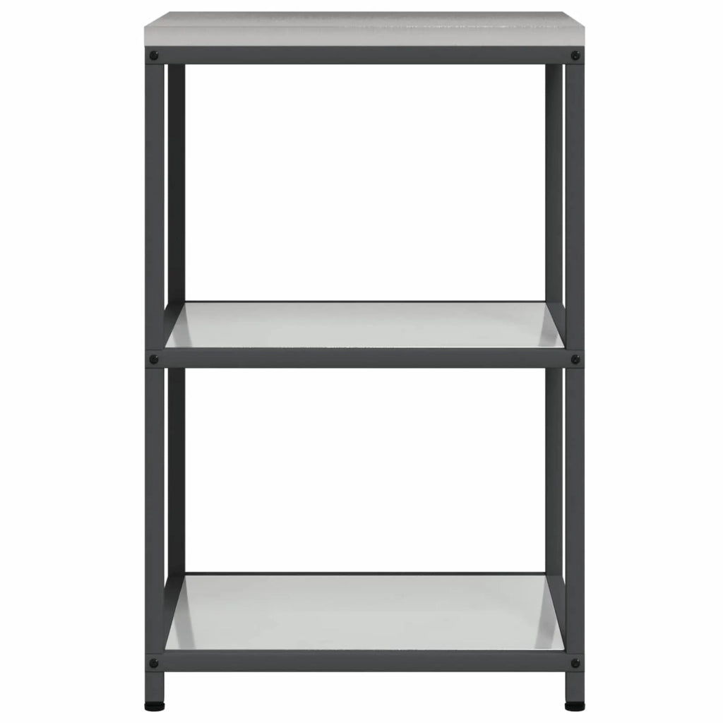 Stoccaggio in cucina Argento 60 x 50 x 92 cm Acciaio 874966