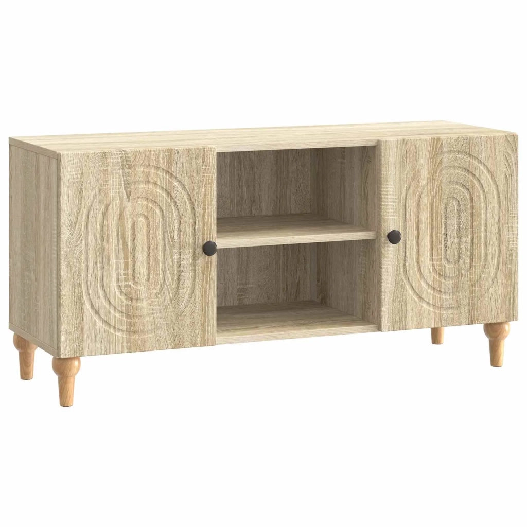 Mobile TV Rovere Sonoma 102 x 34,5 x 50 cm Legno ingegnerizzato 894237
