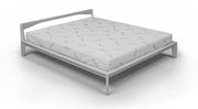 Coprimaterasso Singolo in Poliestere Silver Bianco