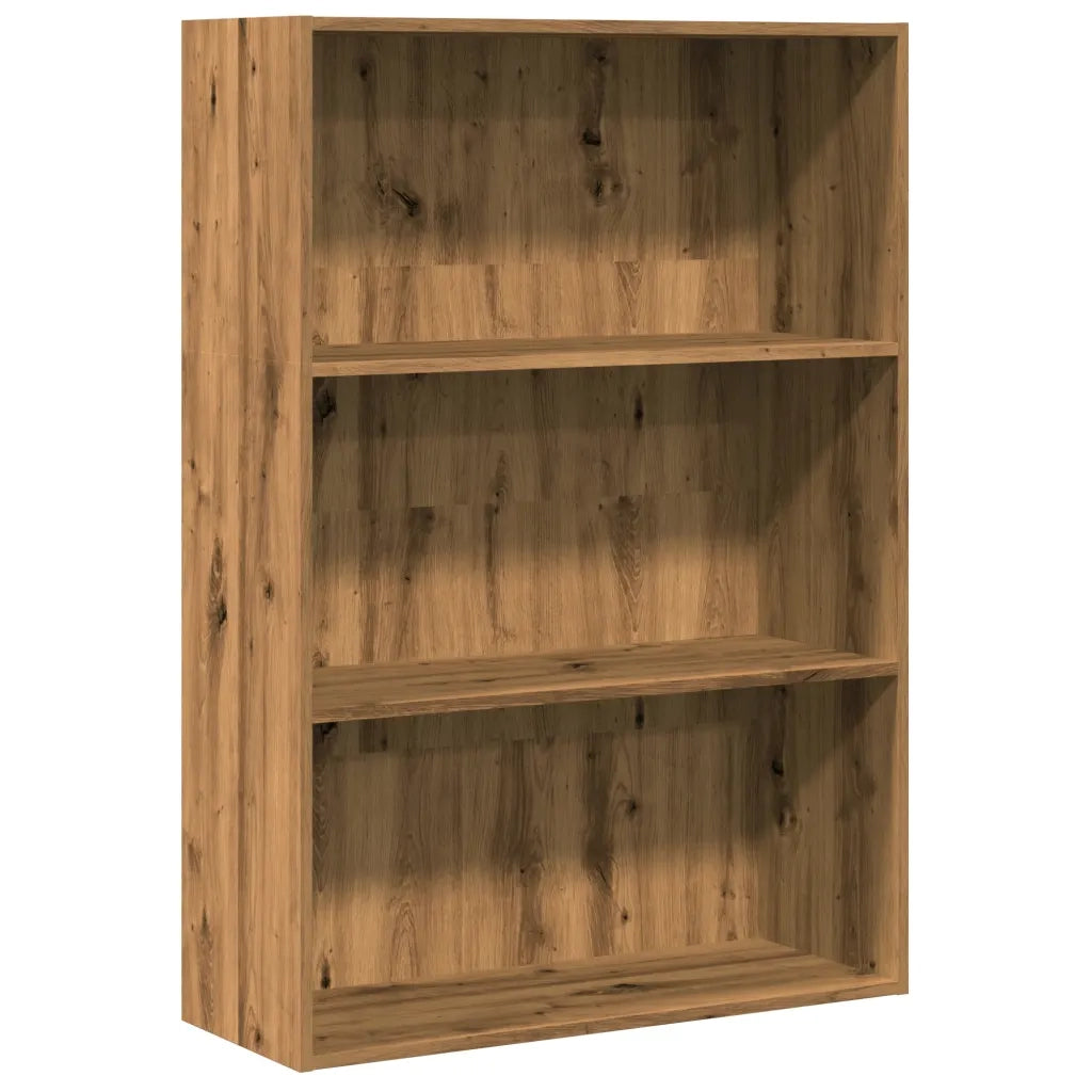 Libreria Rovere Artigianale 80x30x114 cm in Legno Multistrato 857939