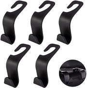 Accessori per auto - Sostegno multifunzionale - Risparmia spazio - Adatto per diversi modelli - Utile per borse e bottiglie - 5 pezzi