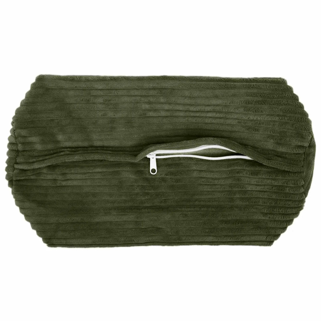 Federa 2 pcs HEERLEN Verde Ø 15 x 40 cm corduroy 923261