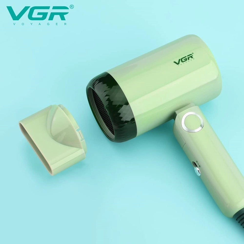 Trade Shop - Asciugacapelli Professionale Vgr V-421 – Mini 1200w Per Parrucchiere Shop -