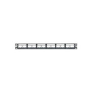 Pann.1u per 24 rj45u minicom nero - CPPL24WBLY