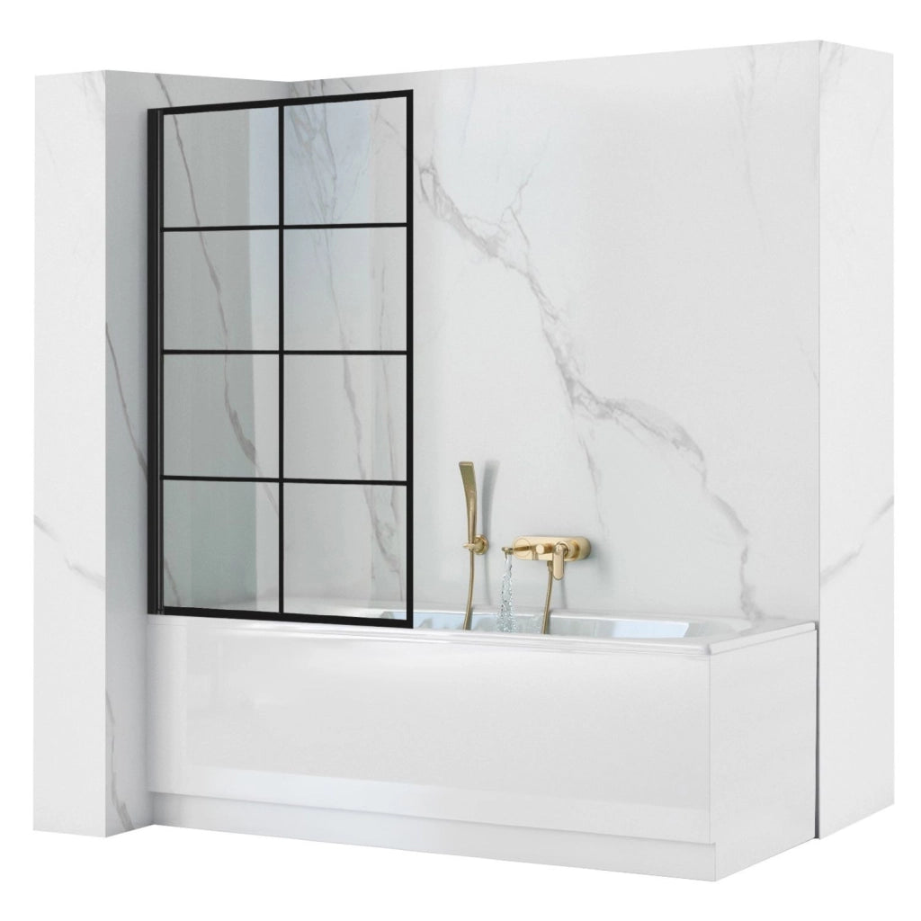 Schermo Vasca Rea Lagos-1 Fix 80 Black