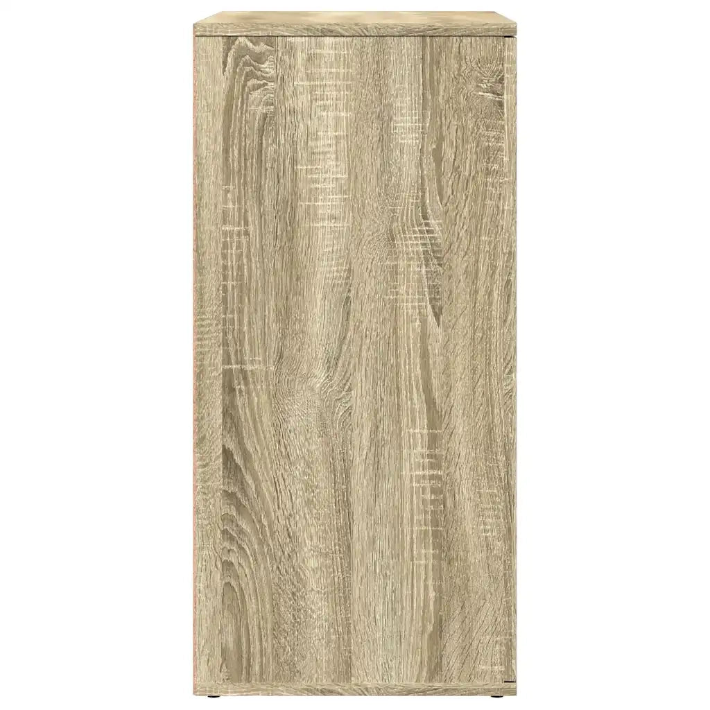 Credenza Rovere Sonoma 79x38x80 cm in Legno Multistrato