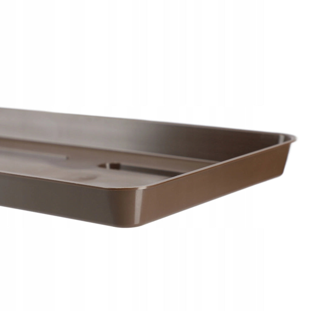 Supporto per vaso da fiori KADAX 40 cm, fioriera da balcone, vassoio in plastica