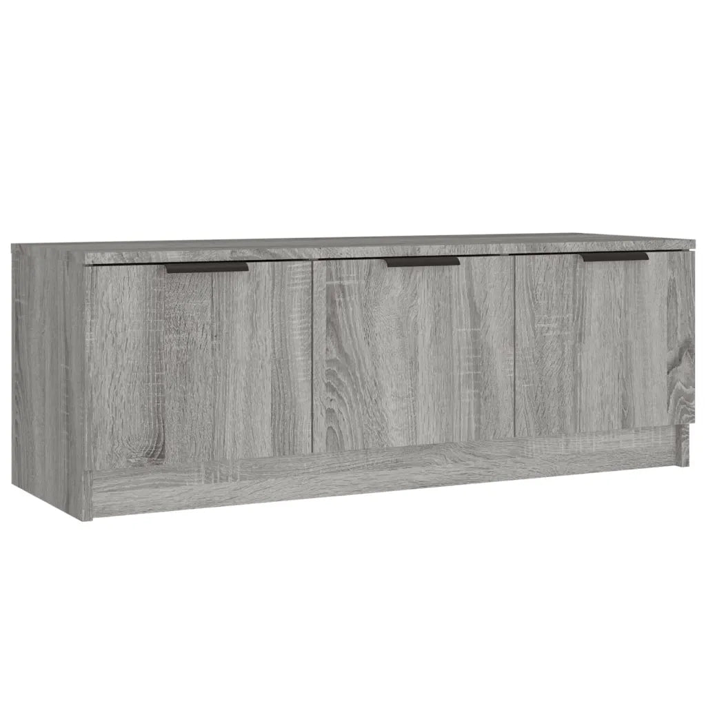 Mobile TV Grigio Sonoma 102x35x36,5 cm in Legno Multistrato cod mxl 21126