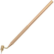 Penna per Calligrafia Liquida - Lavorazione Flessibile - Linea Sottile - Portatile - Arte e Artigianato - Materiale in Alluminio - 2 Pezzi - Penna per Pittura