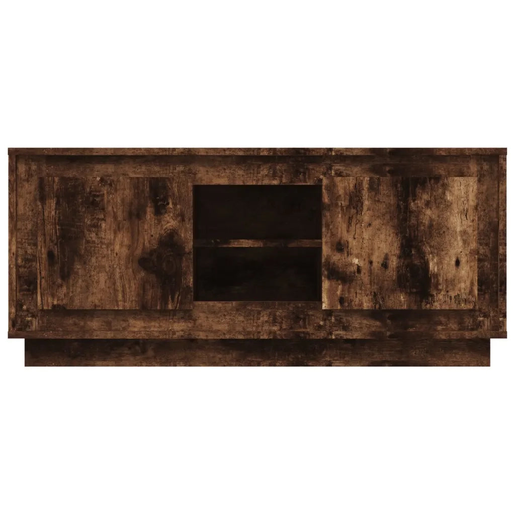 Mobile TV | Armadietto TV | Mobile Porta TV Rovere Fumo 102x35x45 cm in Legno Multistrato