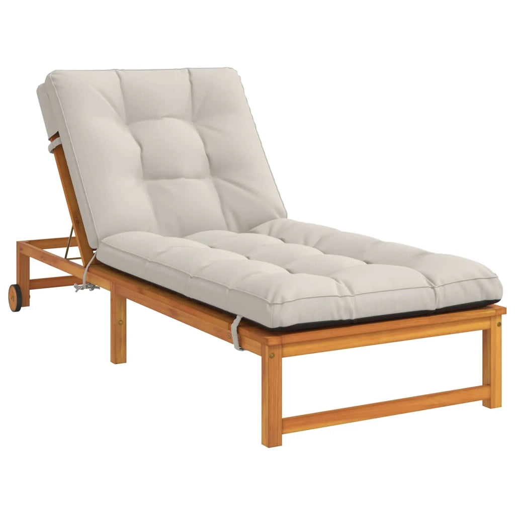 Cuscino per Lettino VIANEN 100% Poliestere Bianco 953857