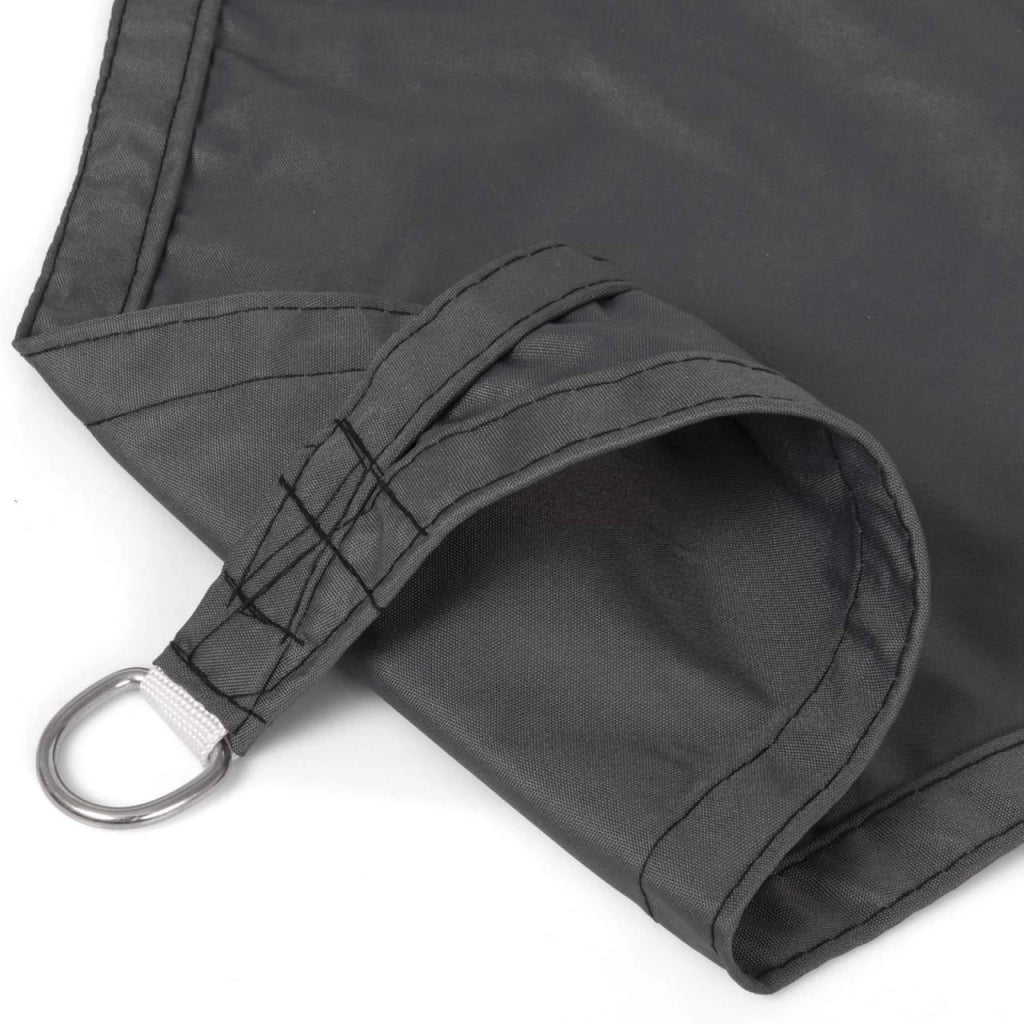 Tendalino parasole resistente all'acqua in PES per vela parasole per giardino esterno 2x3m Grigio 19_0000954