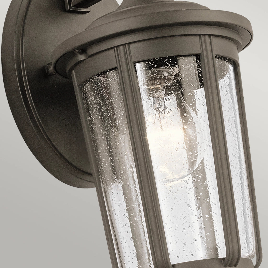 Applique esterna Fairfield Quintiesse bronzo antico E27 IP44