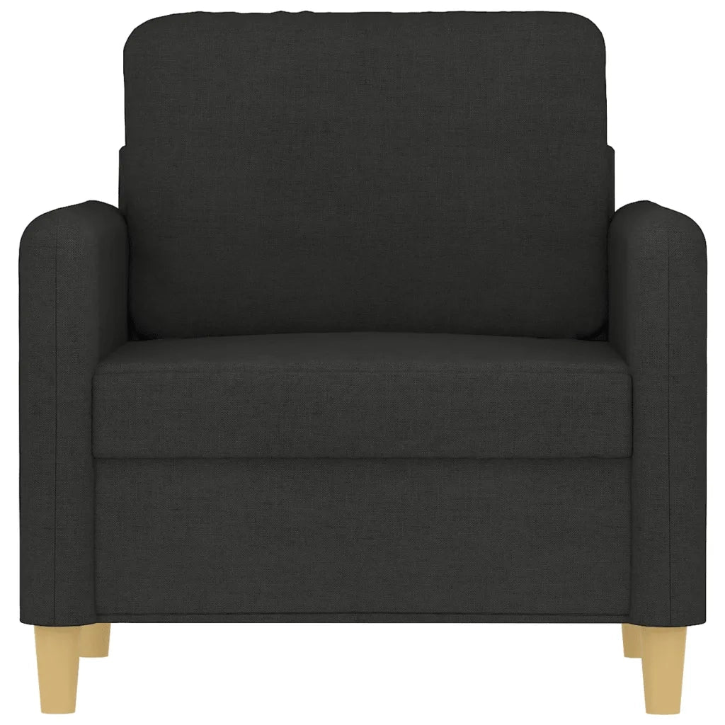 Divano Sedia-Poltrona Nera 60 cm in Tessuto 568978