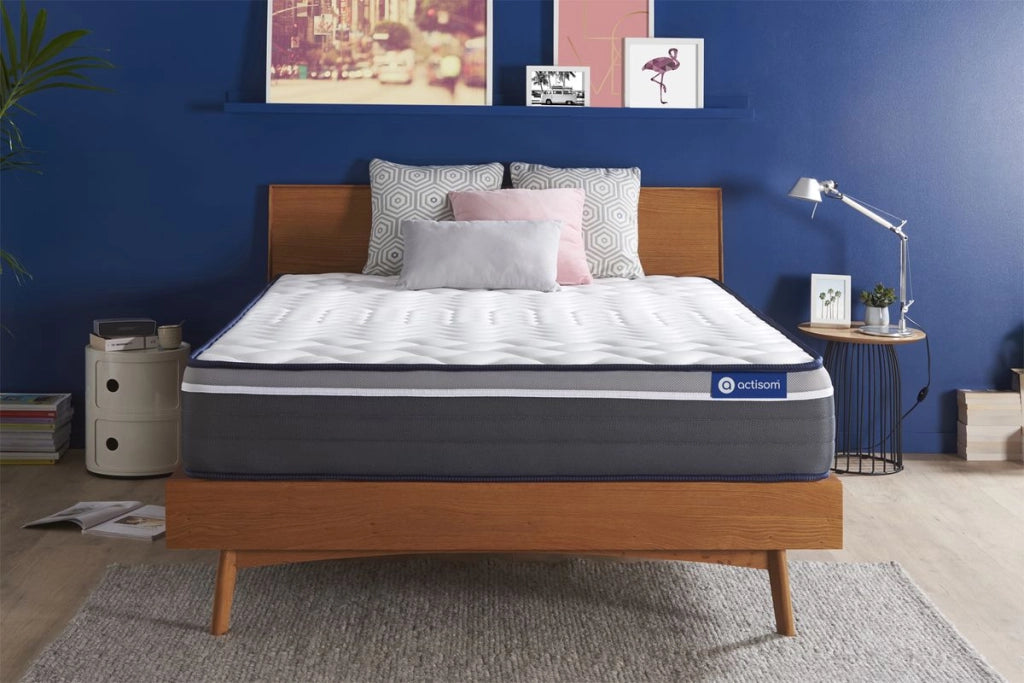 Materasso Actiflex plus 130x190cm - Spessore : 26cm - Molle insacchettate e memory foam - Molto rigido