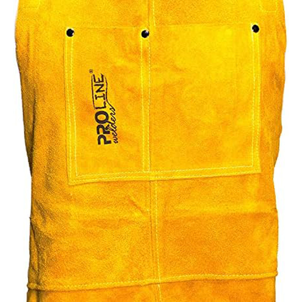 UFO GREMBIULE PER SALDATURA IN PELLE CROSTA DI BOVINO CON TASCHE 60 x 90 cm 0501200