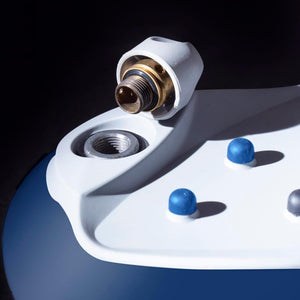 Ferro da Stiro con Caldaia Pressurizzata a Doppia Camera INN-680, Potenza 2300W, Serbatoio da 500ml, Pressione Vapore 3,5 Bar, con Impugnatura in Sughero e Piastra in Alluminio